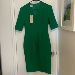 Hobbs green dress, size 4